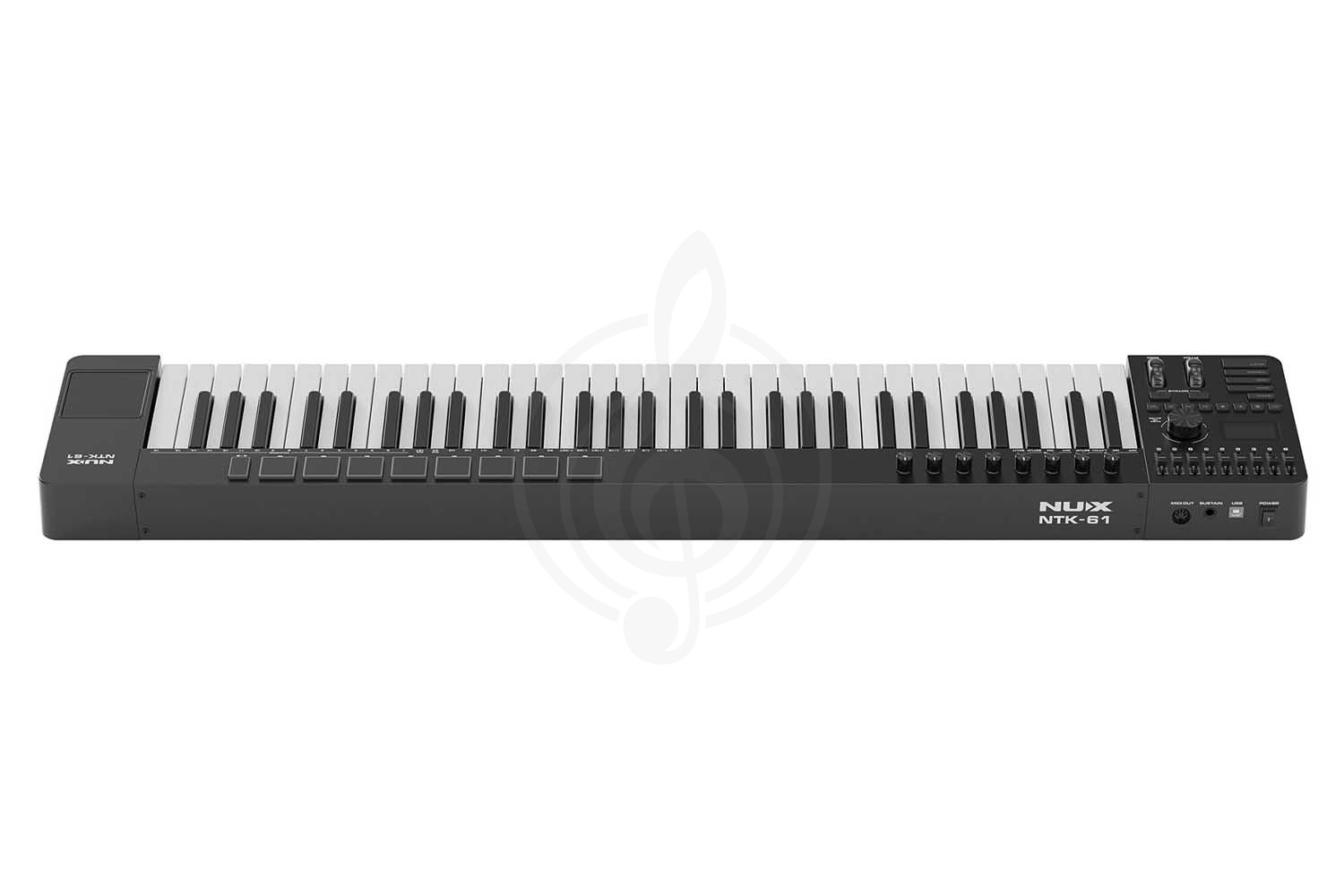 MIDI-клавиатура Nux NTK-61 Track Keyboard - MIDI-клавиатура, 61 клавиша,  NTK-61 Track Keyboard в магазине DominantaMusic - фото 7