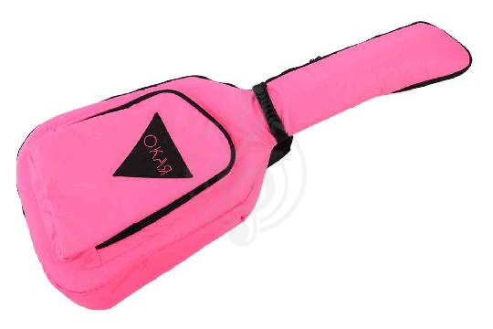 Изображение ОКая F-G3 - Чехол для акустической гитары, розовый