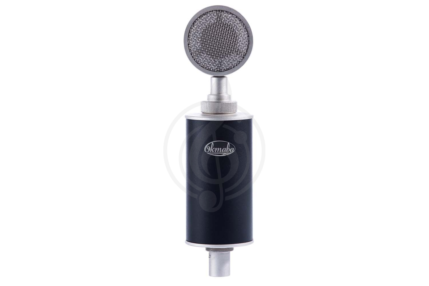 Конденсаторный студийный микрофон Конденсаторные студийные микрофоны Октава Октава МК-117-b - микрофон широкомембранный конденсаторный, черный МК-117-b - фото 1