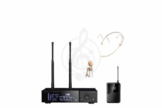 Радиосистема с головным микрофоном Октава OWS-U1200D01L02B - Радиосистема с головным и петличным микрофонами, Октава OWS-U1200D01L02B в магазине Доминанта мьюзик - фото 1