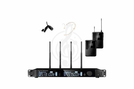 Изображение Радиосистема с петличным микрофоном Октава OWS-U2200D01L01-B