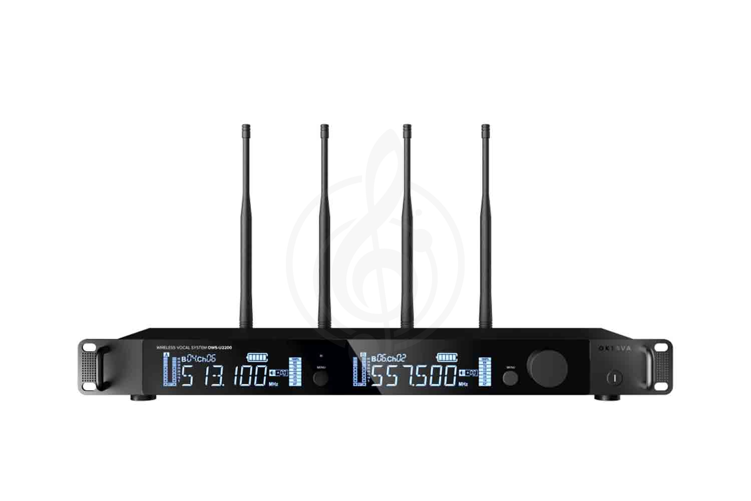 Октава OWS-U2200HD01L01-B - Двухканальная радиосистема - фото 8 Радиосистема с ручным передатчиком Октава OWS-U2200HD01L01-B - Двухканальная радиосистема, OWS-U2200HD01L01-B в магазине DominantaMusic - фото 8