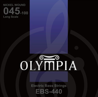 Струны для бас-гитары Струны для бас-гитар Olympia Olympia EBS 440 Струны для бас гитары 045-100, Nic EBS 440 - фото 1