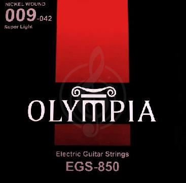 Изображение Olympia EGS-850 Струны для эл.гитары 009-042, Nick