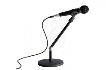 Стойка студийная ONSTAGE DS8100 - настольная микрофонная стойка, круглое основание, OnStage DS8100 в магазине DominantaMusic - фото 2