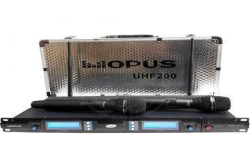 Радиосистема с ручным передатчиком Радиосистемы с ручным передатчиком OPUS OPUS UHF 200 HH - радиосистема ручная с 2 микрофонами UHF 200 HH - фото 2