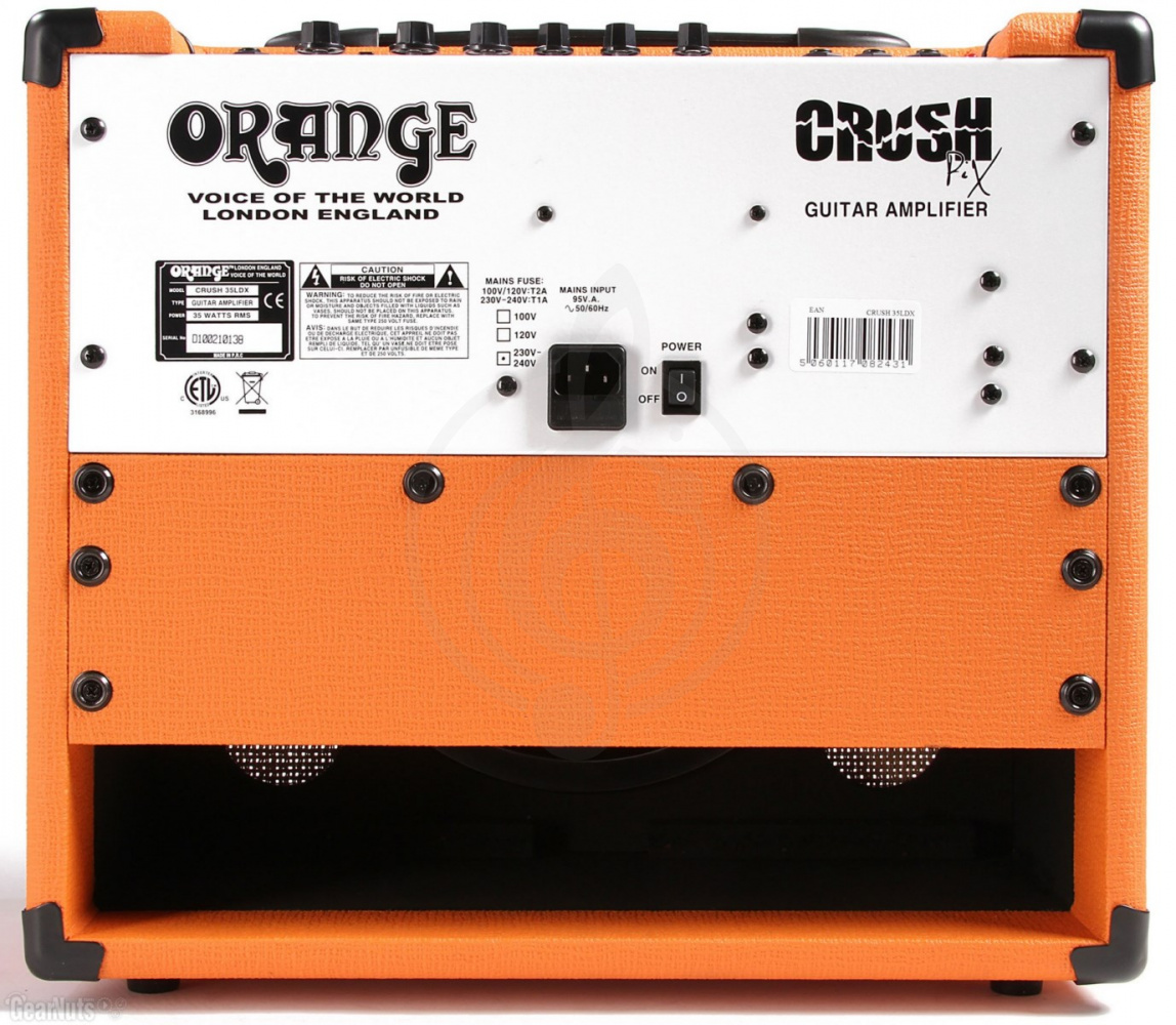 Комбоусилитель для электрогитары Усилители и комбики для электрогитар ORANGE Orange CR-35LDX Комбо гитарный, 10&quot;, 35Вт CR-35LDX - фото 4