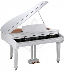 Цифровой рояль Цифровые рояли Orla Orla Grand 450 White - Цифровой рояль с автоаккомпанементом Grand 450 White - фото 1