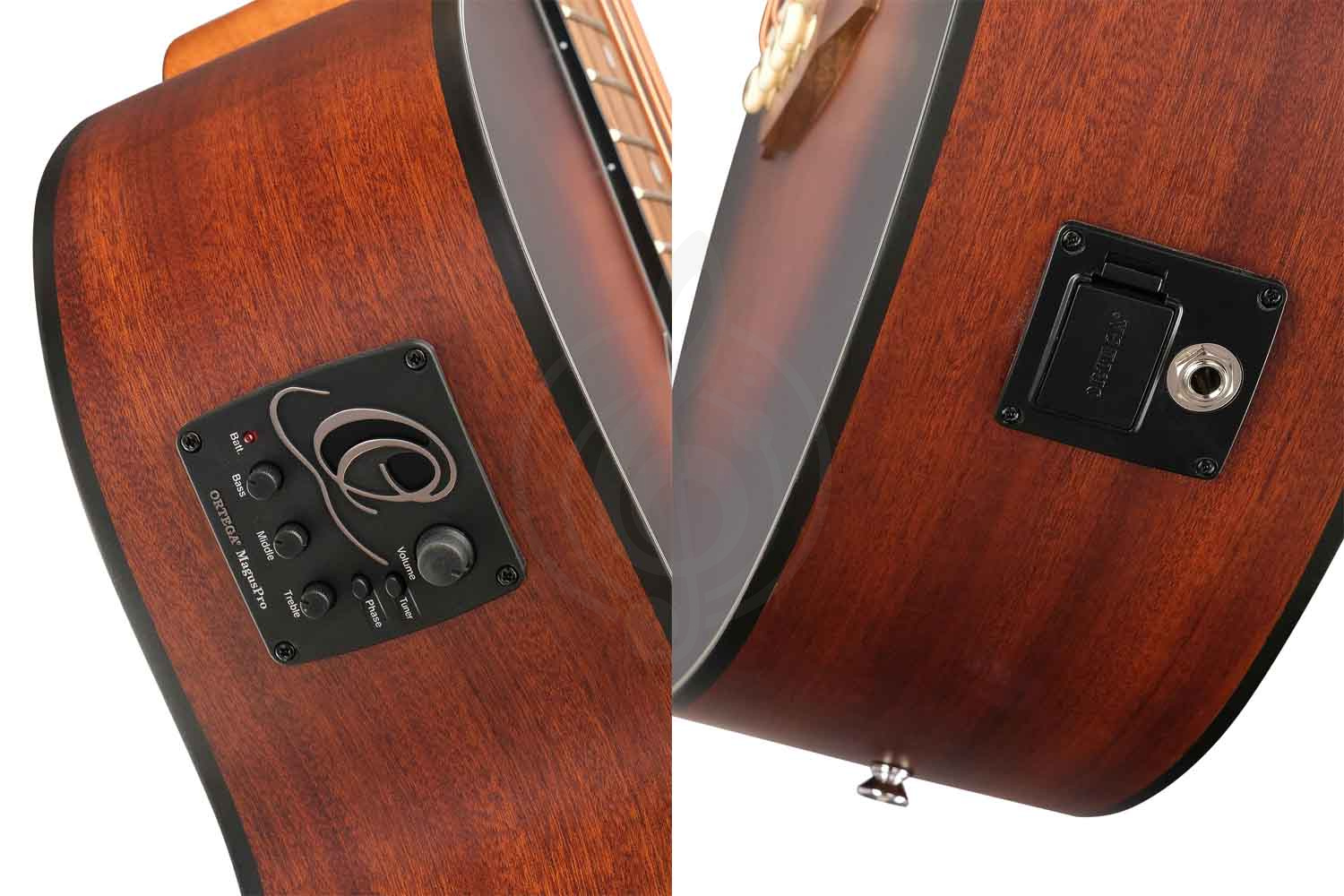 Акустическая бас-гитара Ortega D7E-BFT-4 Deep Series 7 - Акустическая бас-гитара, Ortega D7E-BFT-4 в магазине Доминанта мьюзик - фото 2