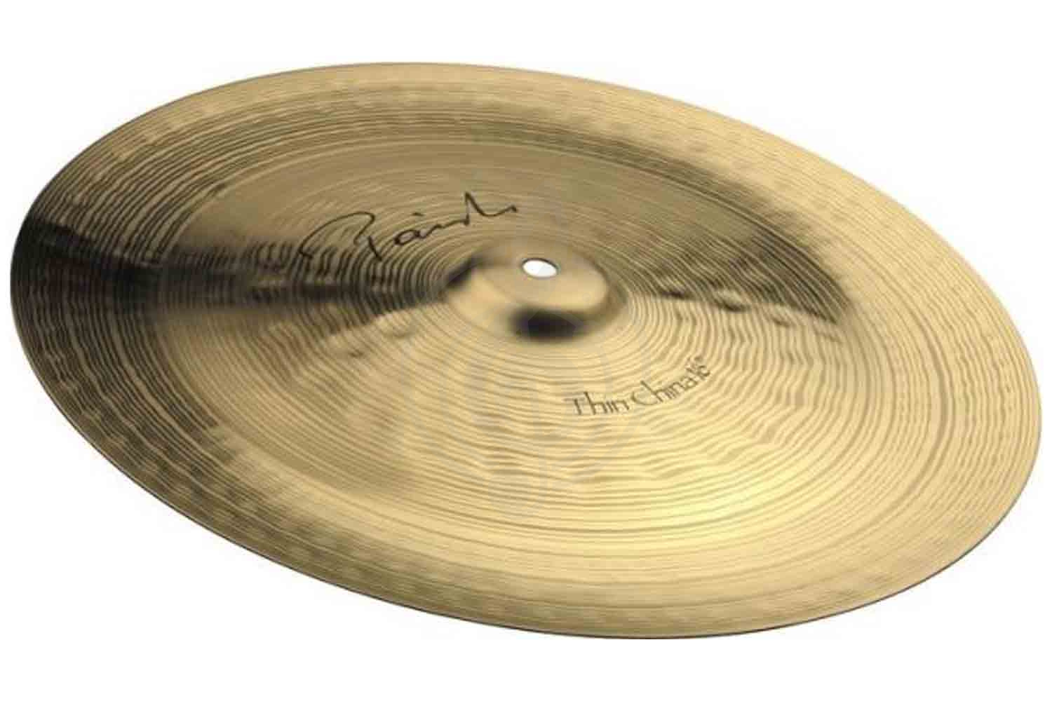 Тарелка China Paiste 0004002618 Signature Thin China - Тарелка 18", Paiste 0004002618 в магазине Доминанта мьюзик - фото 1