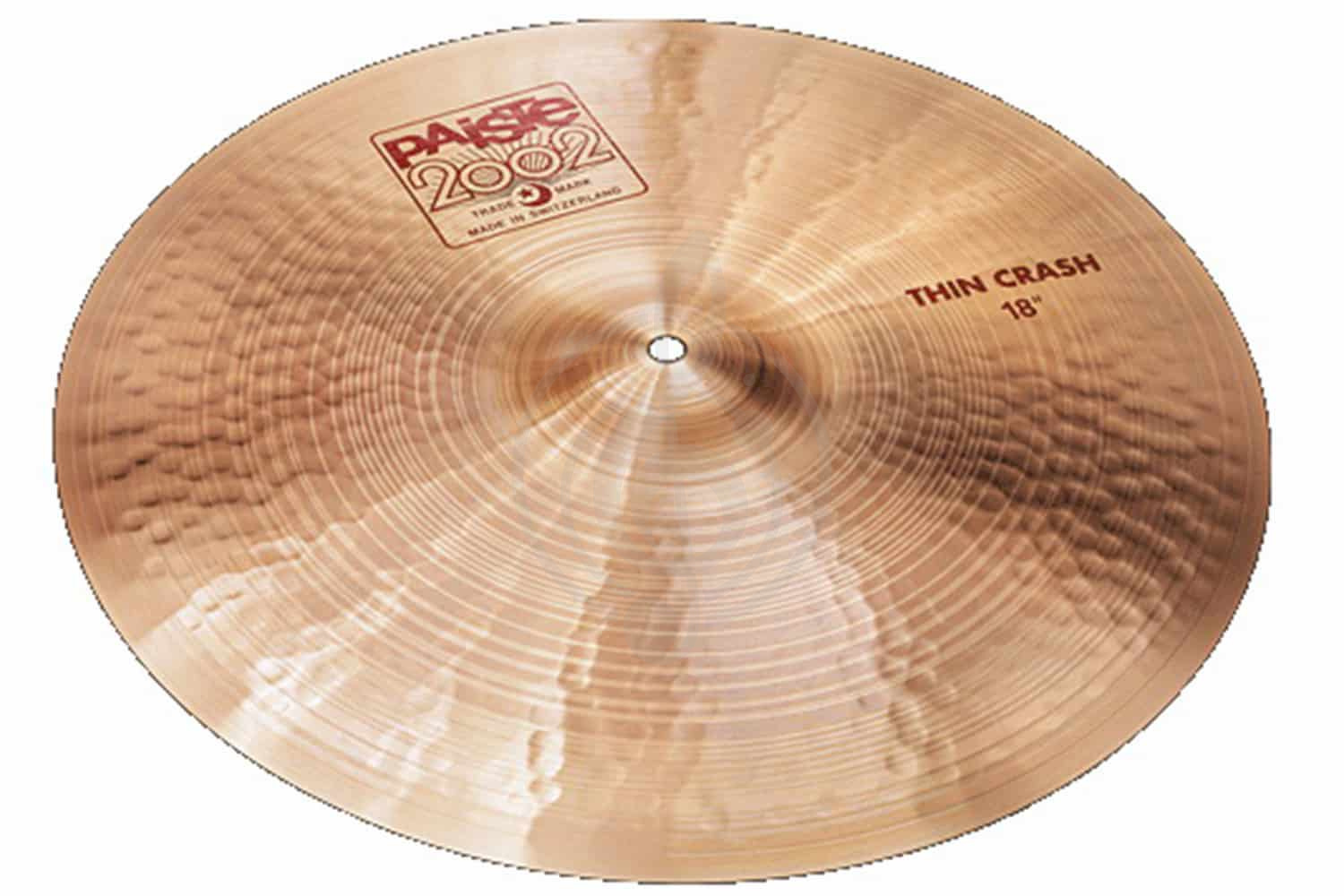 Тарелка Crash Тарелки Crash Paiste Paiste 2002 Thin Crash - Тарелка Crash 18" - фото 1