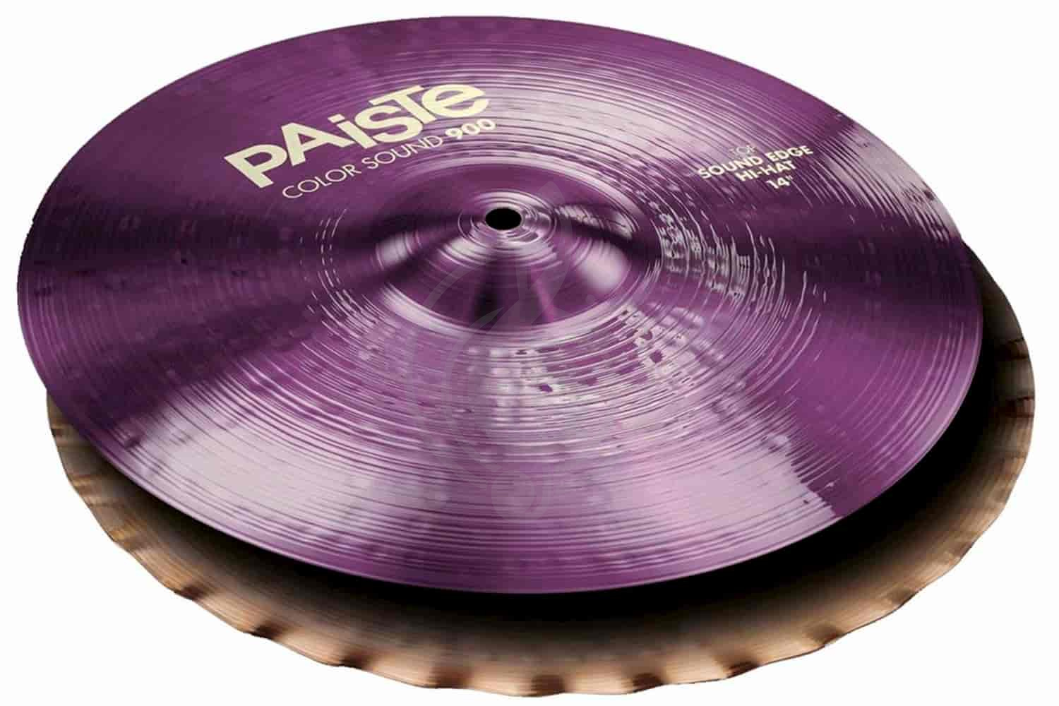 Тарелка Hi-Hat Тарелки Hi-Hat Paiste Paiste Color Sound 900 Purple Sound Edge Hi-Hat -Тарелки Hi-Hat 14" - фото 1