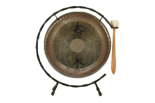 Этническая перкуссия Paiste Deco Gong Set 13 - Гонг с колотушкой и стойкой, Paiste Deco Gong Set 13 в магазине DominantaMusic - фото 1