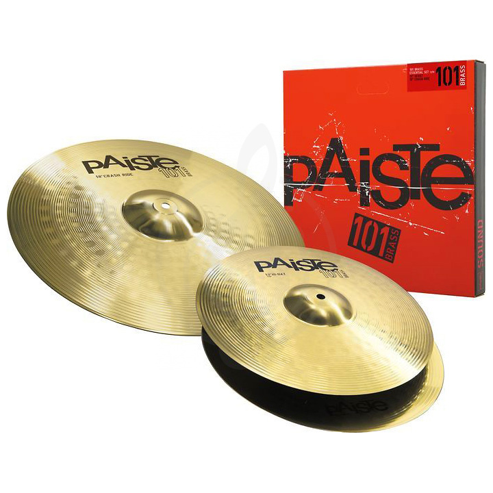 Комплект тарелок Комплекты тарелок Paiste Paiste Essential Set 101 Brass комплект 13&quot;/18&quot; Essential Set 101 13&quot;/18&quot; - фото 2
