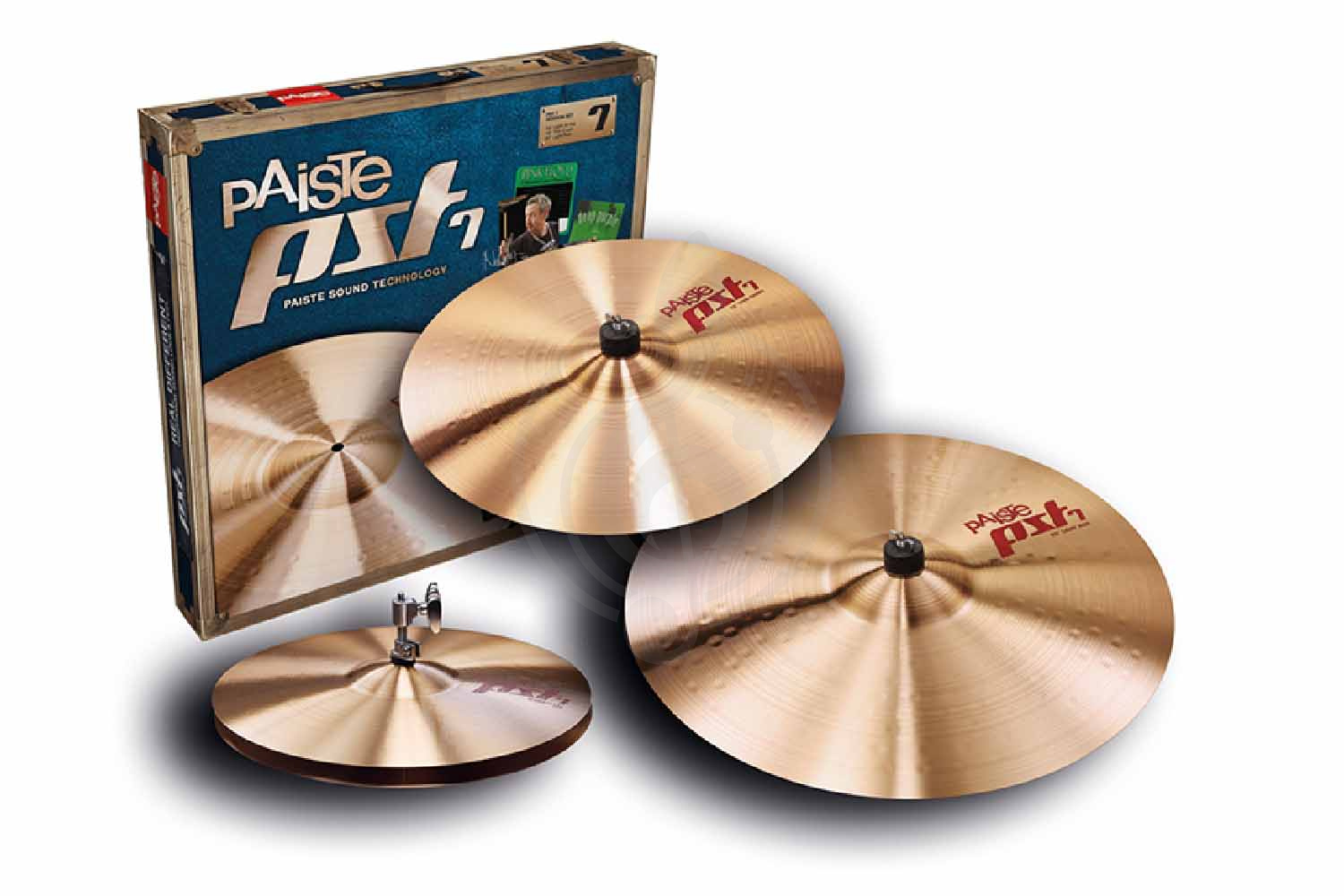 Комплект тарелок Paiste PST 7 Session Set - Комплект тарелок, Paiste PST 7 Session Set в магазине DominantaMusic - фото 1