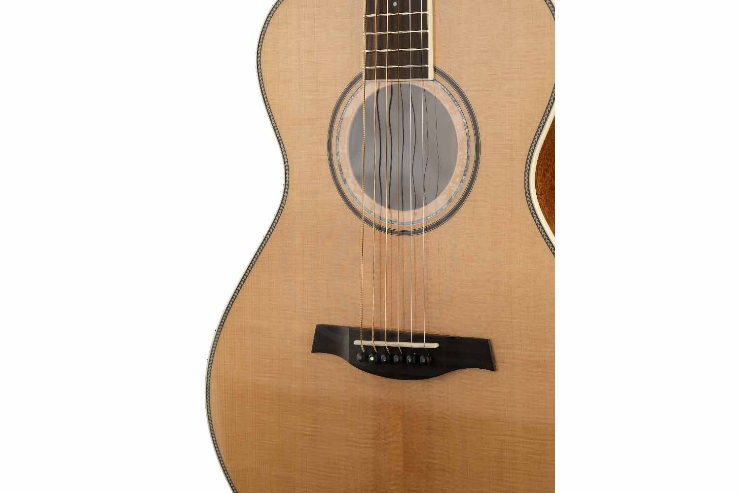 Электроакустическая гитара Parkwood P680EQ-WCASE-NAT - Электроакустическая гитара, Parkwood P680EQ-WCASE-NAT в магазине Доминанта мьюзик - фото 4