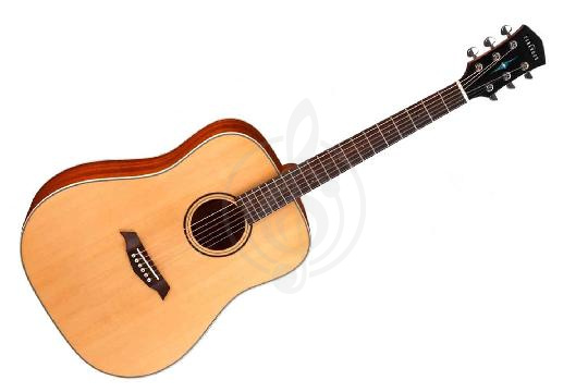 Изображение Parkwood S26-GT Электро-акустическая гитара, дредноут с вырезом, с чехлом, глянец