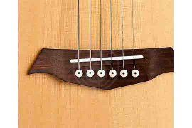 Гитарная фурнитура и механика Гитарная фурнитура и механика Parts PARTS BT1 - Бридж для акустической гитары  BT1 - фото 1