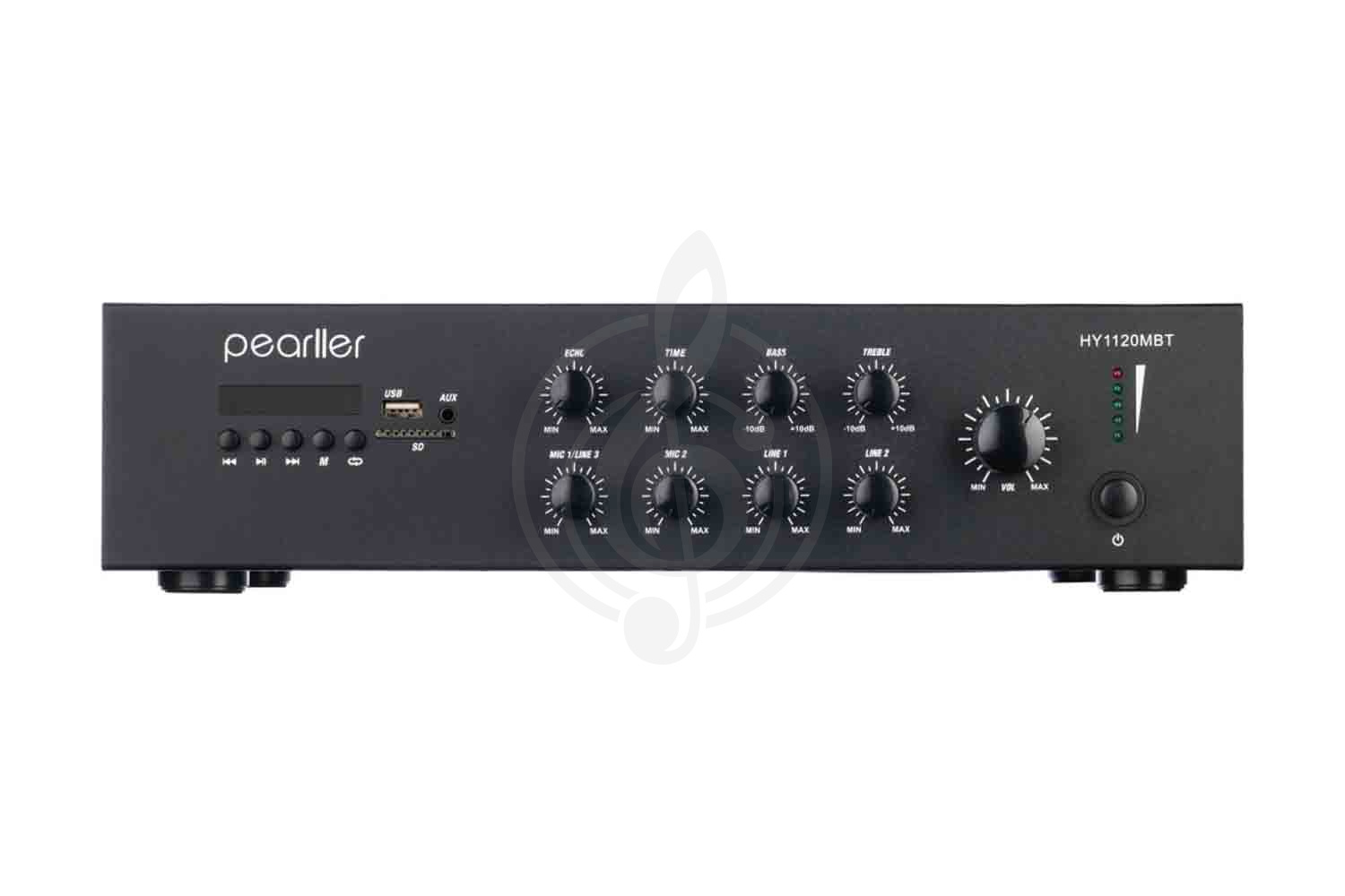 Трансляционный усилитель мощности Pearller HY1120MBT - Усилитель трансляционный, Pearller HY1120MBT в магазине DominantaMusic - фото 1