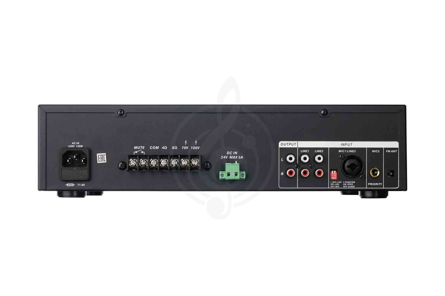 Трансляционный усилитель мощности Pearller HY1120MBT - Усилитель трансляционный, Pearller HY1120MBT в магазине DominantaMusic - фото 4