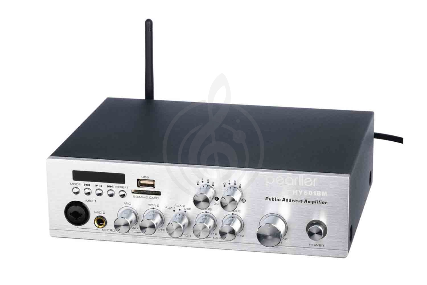 Трансляционный усилитель мощности Pearller HY601BM Усилитель мощности трансляционный, 60Вт, Pearller HY601BM в магазине DominantaMusic - фото 1