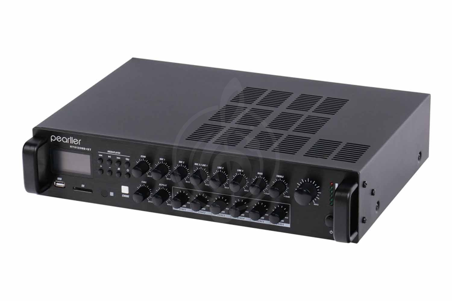 Трансляционный усилитель мощности Pearller HY6120MB+BT - Усилитель мощности трансляционный, 120 Вт, Pearller HY6120MB+BT в магазине DominantaMusic - фото 1