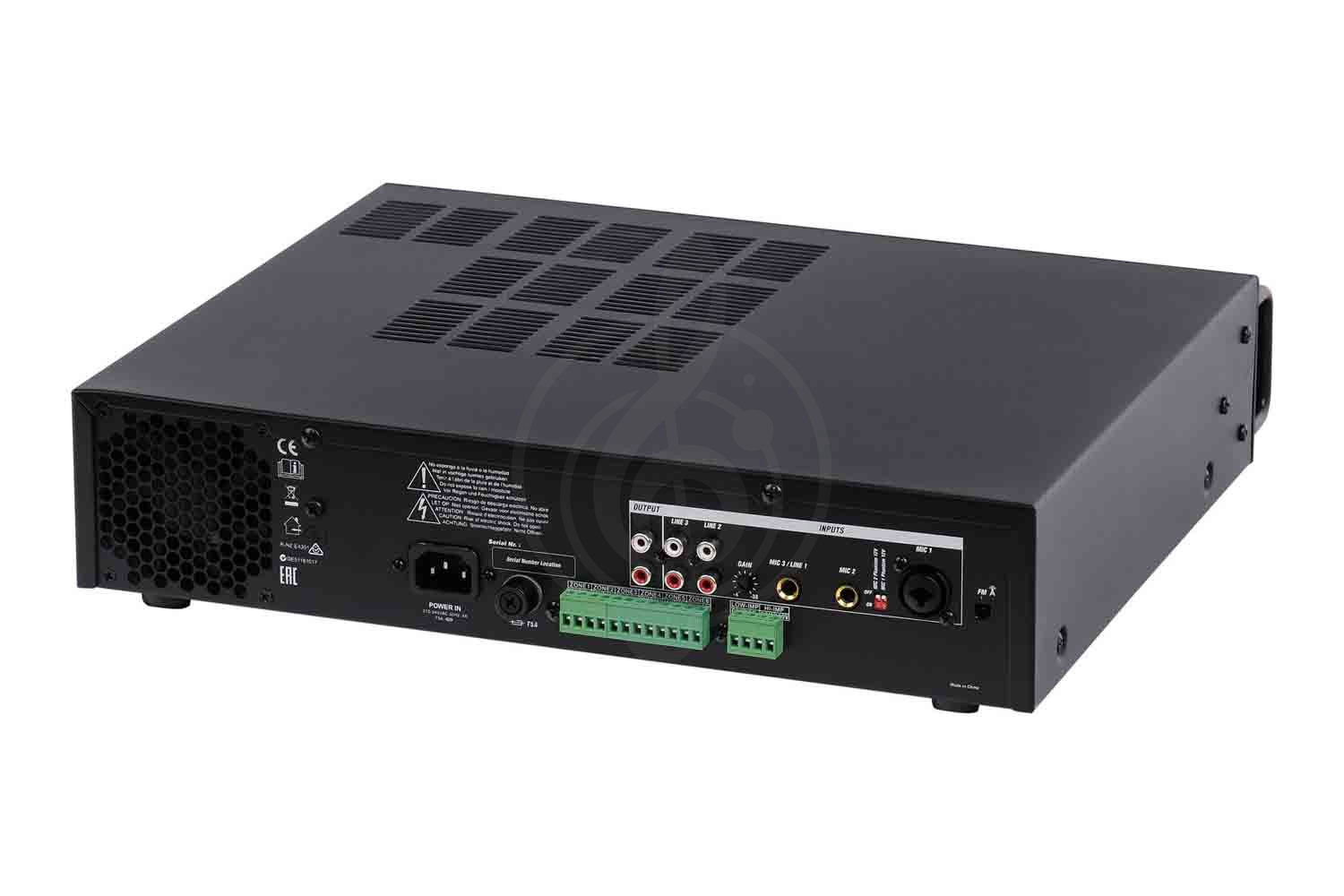 Радиоузел Pearller HY6240MB+BT - Усилитель трансляционный, Pearller HY6240MB+BT в магазине DominantaMusic - фото 4