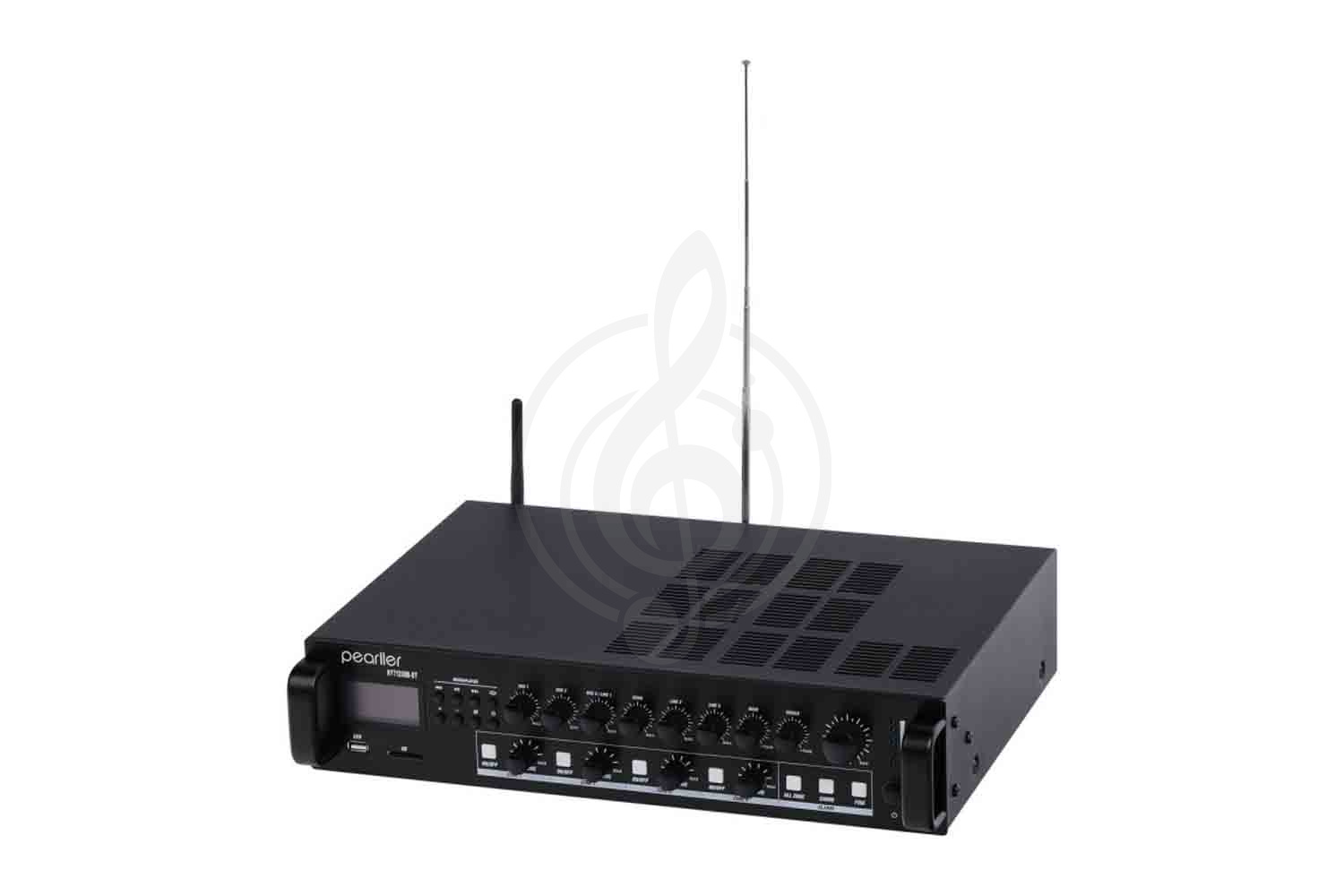 Радиоузел Pearller HY7120MB+BT - Усилитель мощности трансляционный, 120Вт,  HY7120MB+BT в магазине DominantaMusic - фото 1