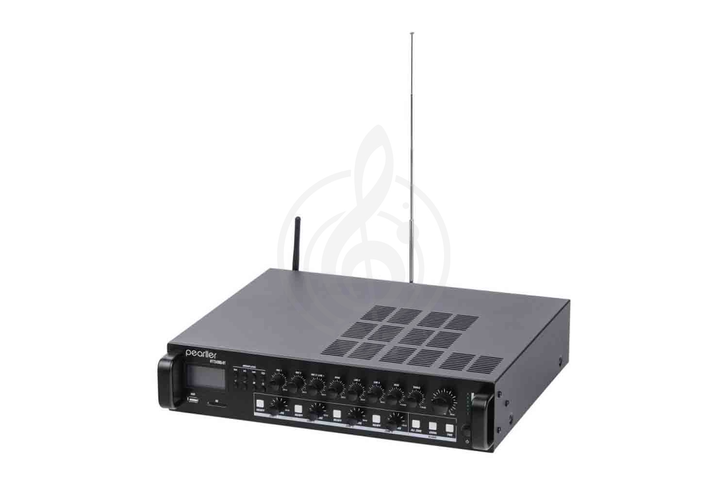 Радиоузел Pearller HY7240MB+BT - Усилитель мощности трансляционный, Pearller HY7240MB+BT в магазине DominantaMusic - фото 1