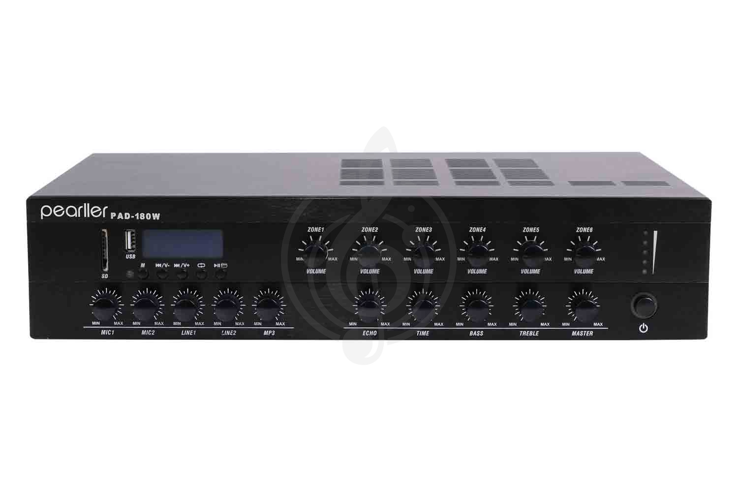Радиоузел Pearller PA-180D - Усилитель трансляционный, Pearller PA-180D в магазине DominantaMusic - фото 1