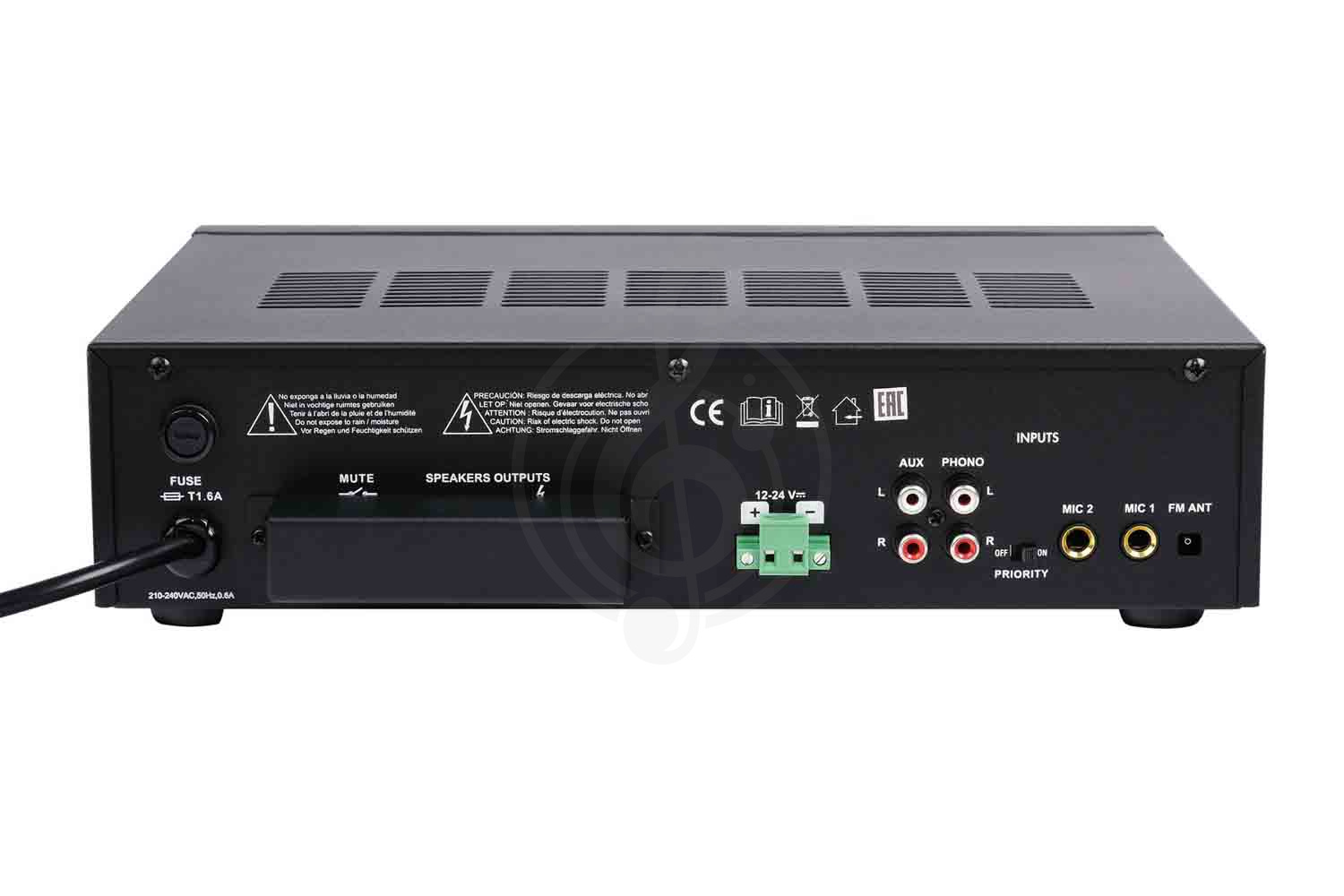 Трансляционный усилитель мощности Pearller PA-30MBT - Усилитель трансляционный, Pearller PA-30MBT в магазине DominantaMusic - фото 3