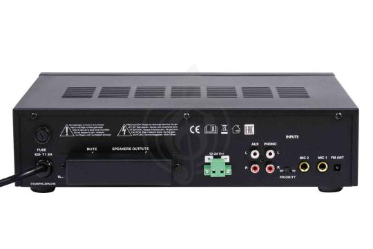 Трансляционный усилитель мощности Pearller PA-60MBT - Усилитель трансляционный, Pearller PA-60MBT в магазине DominantaMusic - фото 2