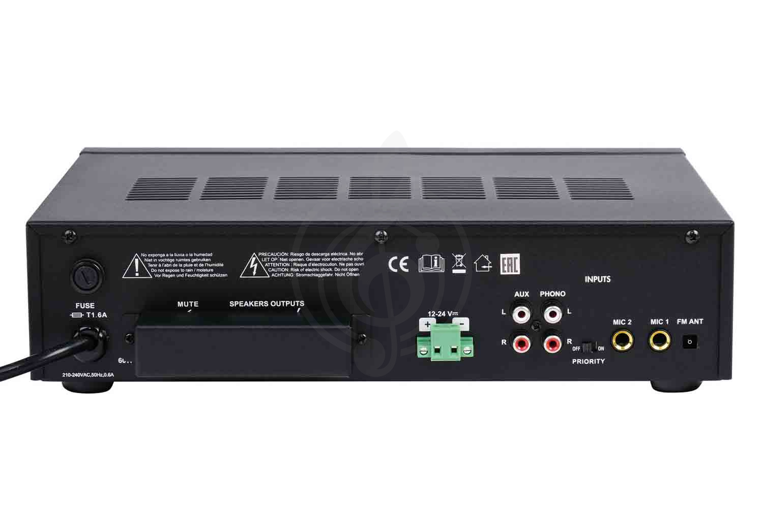 Трансляционный усилитель мощности Pearller PA-60MBT - Усилитель трансляционный, Pearller PA-60MBT в магазине DominantaMusic - фото 2