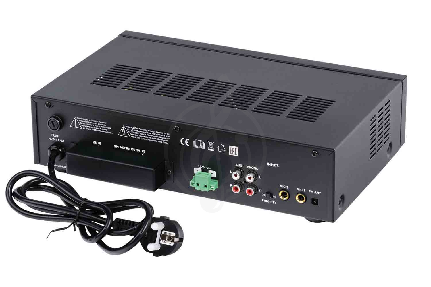 Трансляционный усилитель мощности Pearller PA-60MBT - Усилитель трансляционный, Pearller PA-60MBT в магазине DominantaMusic - фото 3