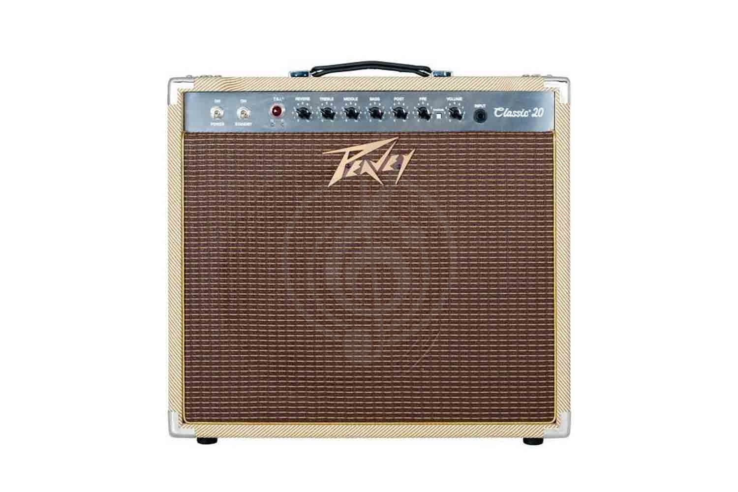 Комбоусилитель для электрогитары PEAVEY Classic 20 112 Tweed 1x12” - Ламповый гитарный комбоусилитель, Peavey Classic 20 112 Tweed 1x12” в магазине DominantaMusic - фото 1