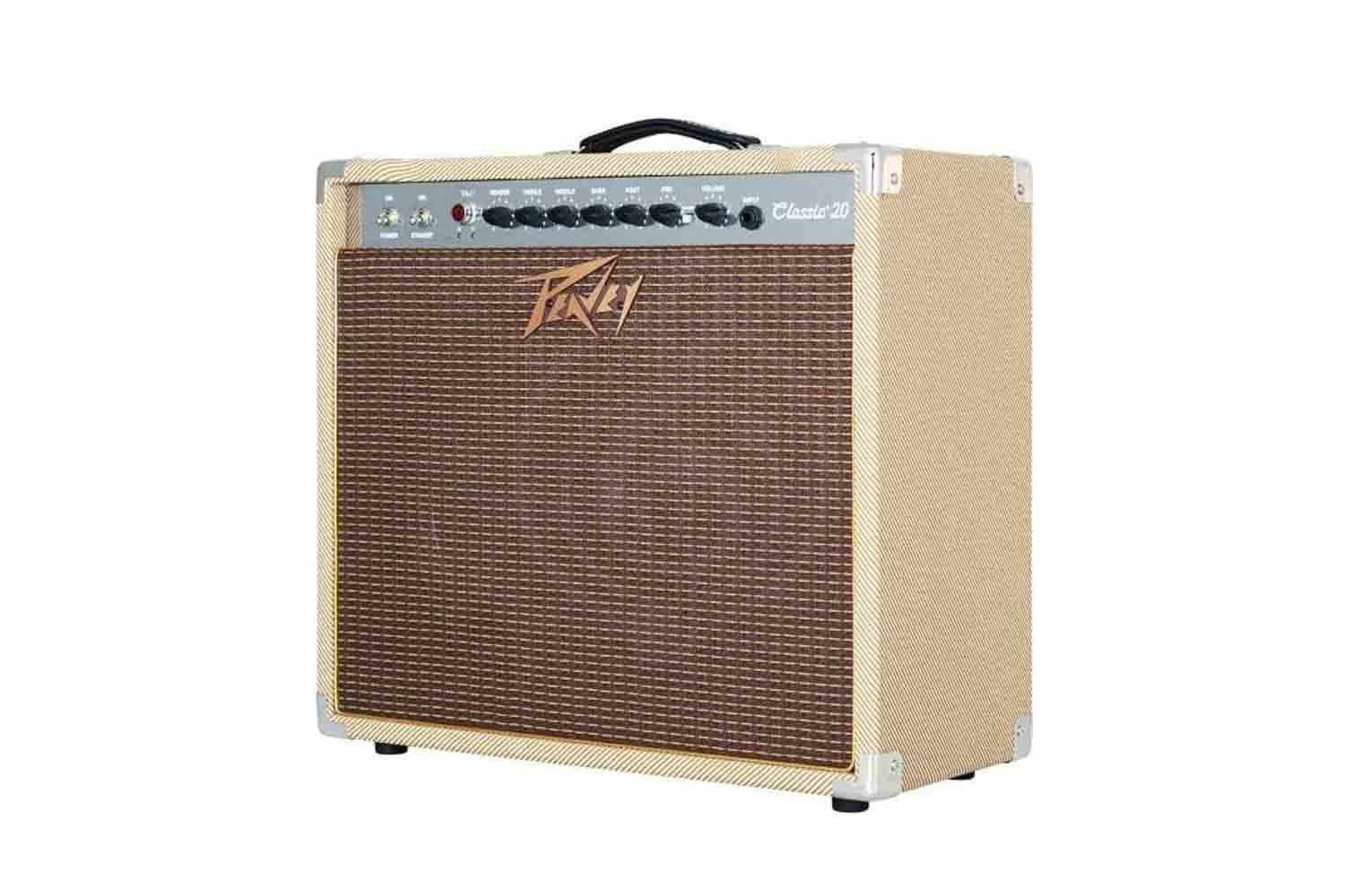 Комбоусилитель для электрогитары PEAVEY Classic 20 112 Tweed 1x12” - Ламповый гитарный комбоусилитель, Peavey Classic 20 112 Tweed 1x12” в магазине DominantaMusic - фото 3