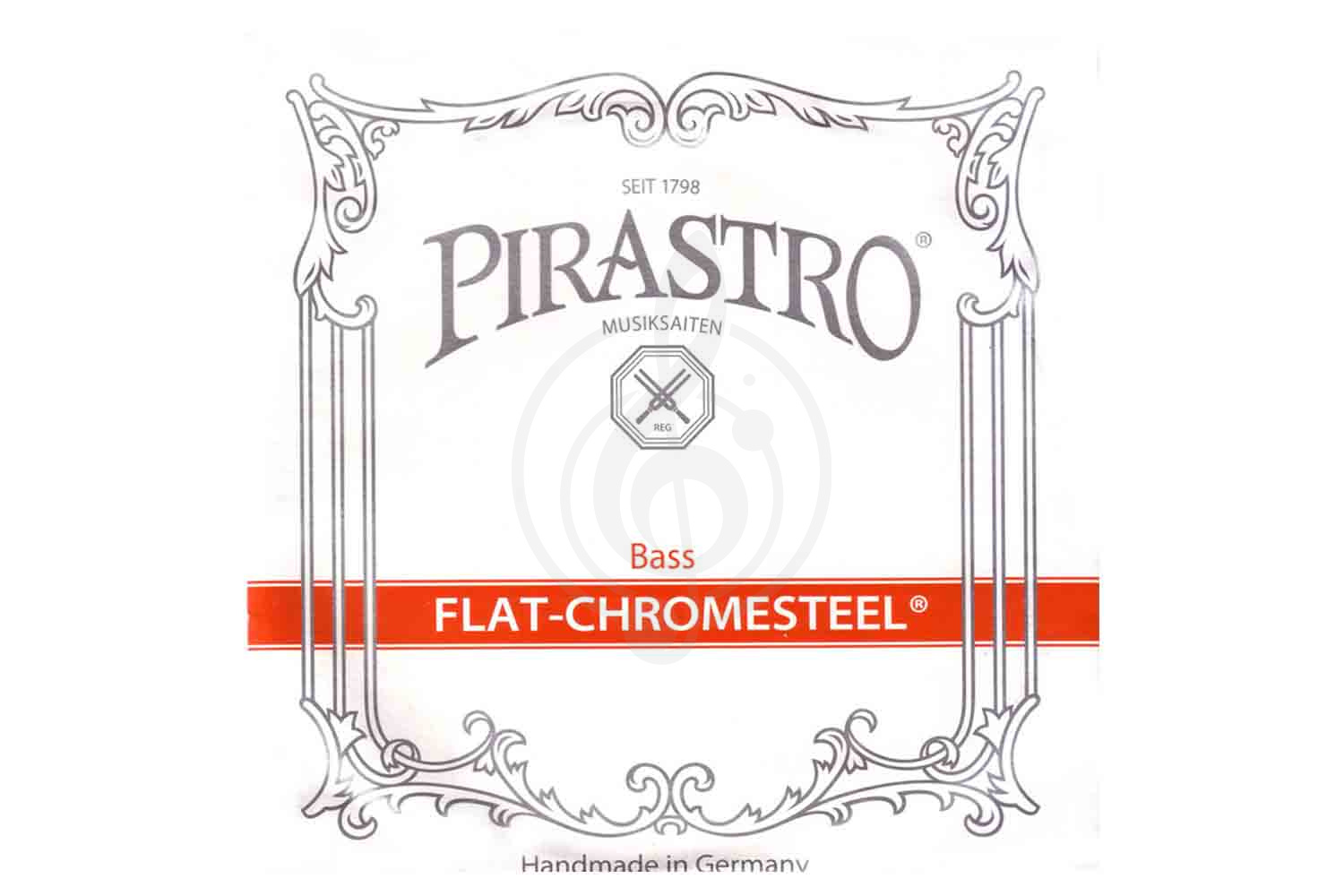 Струны для контрабаса Pirastro 342020 Flat-Chromesteel ORCHESTRA - Комплект струн для контрабаса размером 3/4, Pirastro 342020 в магазине DominantaMusic - фото 1