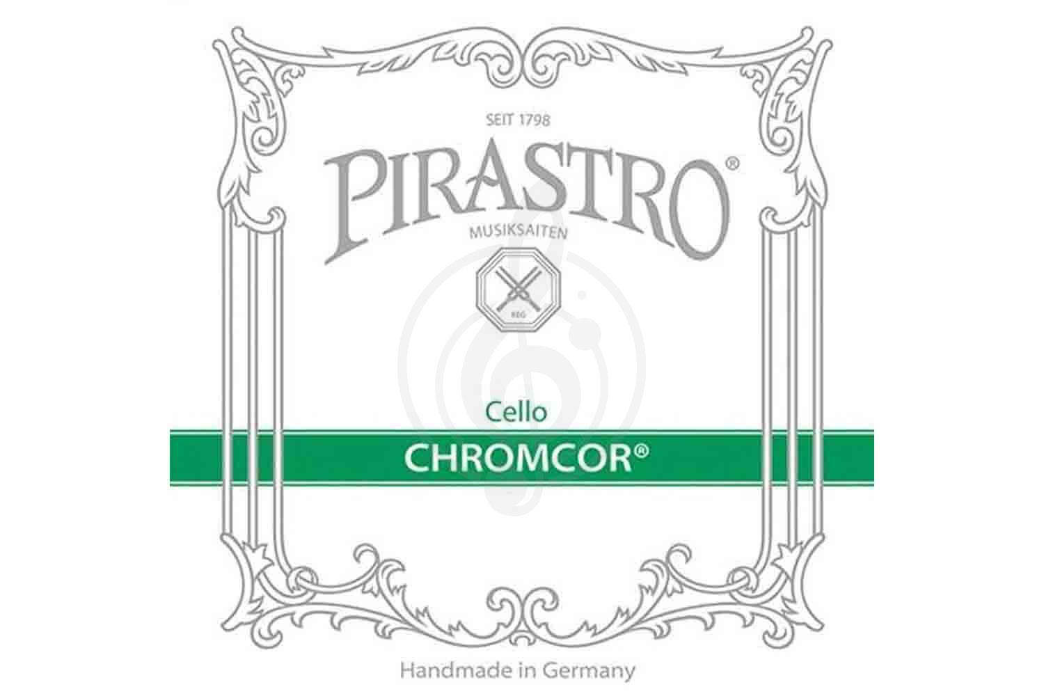 Струны для виолончели Pirastro Chromcor Cello 3/4-1/2 - Комплект струн для виолончели 3/4-1/2, Pirastro Chromcor Cello 3/4-1/2 в магазине DominantaMusic - фото 1