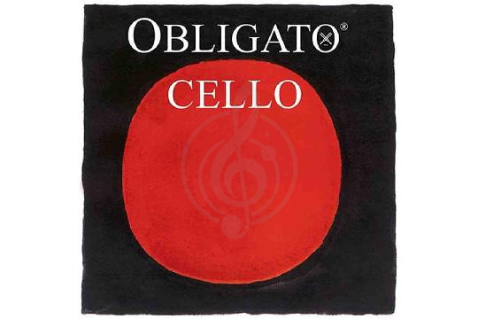 Струны для виолончели Pirastro Obligato Cello - Комплект струн для виолончели 4/4, синтетика, Pirastro Obligato Cello в магазине DominantaMusic - фото 1