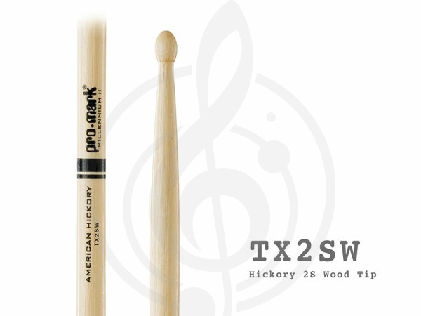 Палочки для барабанов Pro Mark TX2SW Барабанные палочки. Орех, Pro Mark TX2SW в магазине DominantaMusic - фото 1