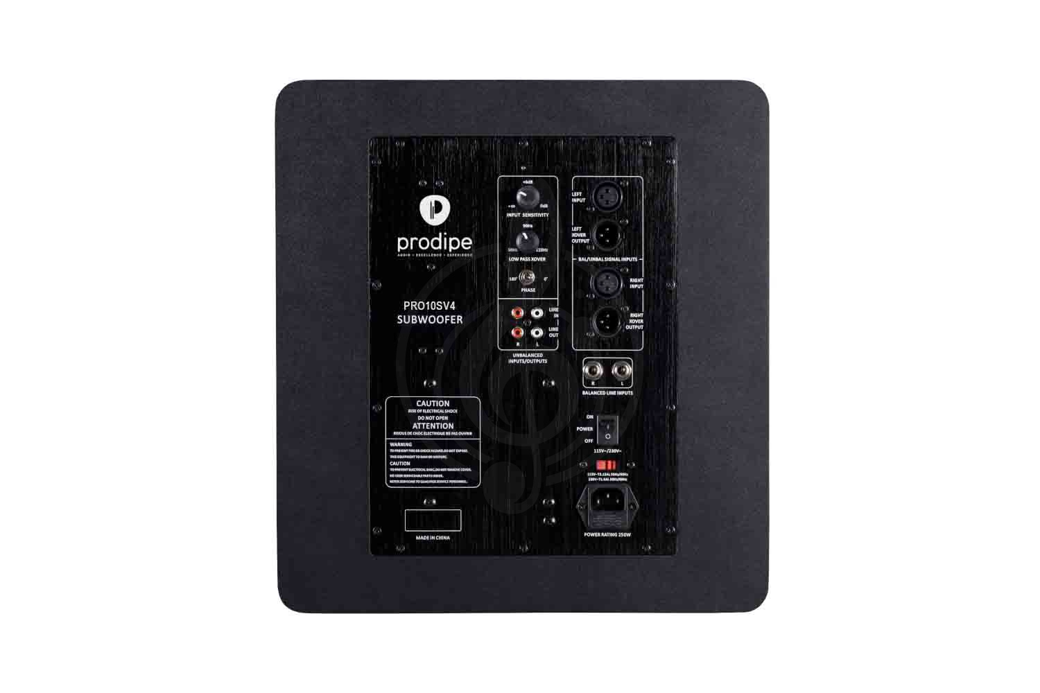 Активный сабвуфер Prodipe PRO10SV4 - Студийный сабвуфер активный, Prodipe PRO10SV4 в магазине Доминанта мьюзик - фото 2