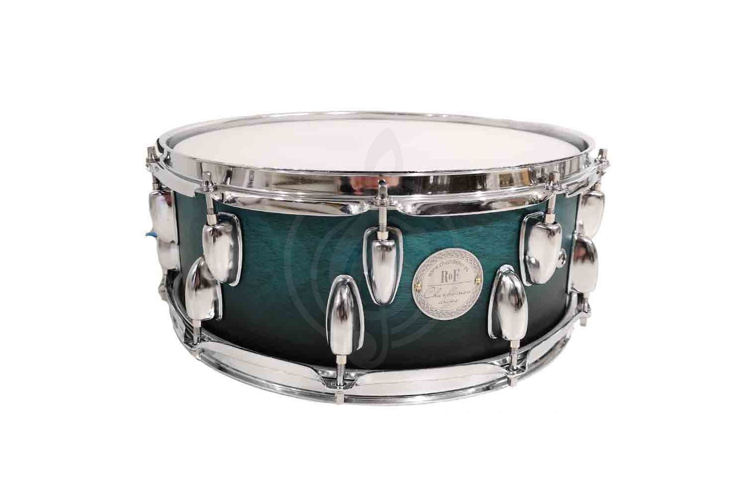 Малый барабан RDF1455BE Малый барабан 14x5.5", бирюзовый, Chuzhbinov Drums, Chuzhbinov Drums RDF1455BE в магазине Доминанта мьюзик - фото 1