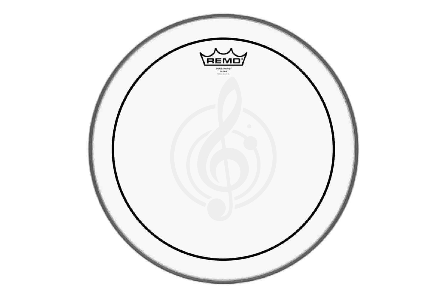 Пластик для бочки Remo PINSTRIPE 22" clear UT-1322-PS - Пластик для бас-барабана,  UT-1322-PS в магазине DominantaMusic - фото 1