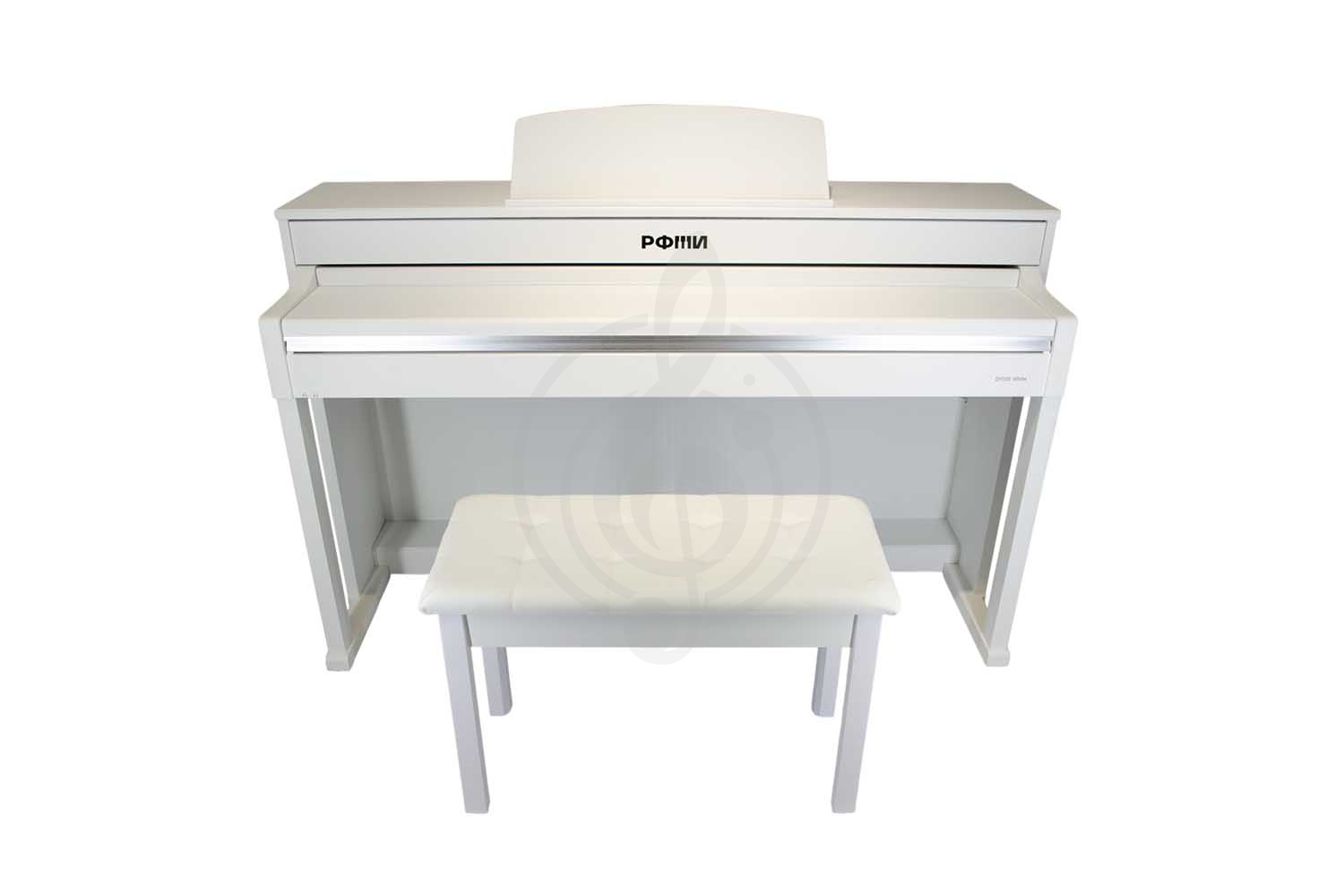 Цифровое пианино РФМИ DP500WH - Цифровое фортепиано с банкеткой, цвет белый,  DP500WH в магазине DominantaMusic - фото 1