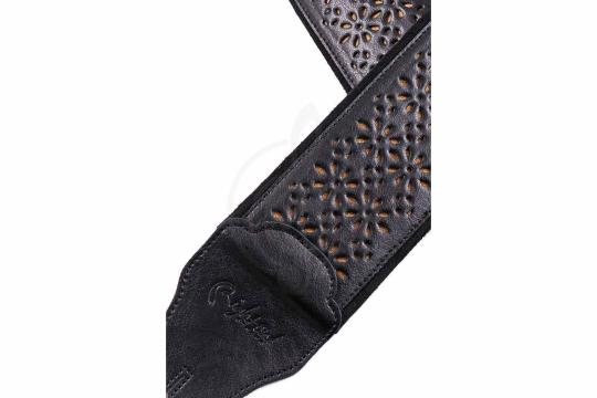 Ремень для гитары RightOn Straps Groove Alhambra Black - Ремень для гитары кожаный,  Groove Alhambra Black в магазине DominantaMusic - фото 5
