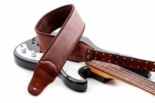 Ремень для гитары RightOn Straps Groove B-Charm Brown - Ремень для гитары,  Groove B-Charm Brown в магазине DominantaMusic - фото 10