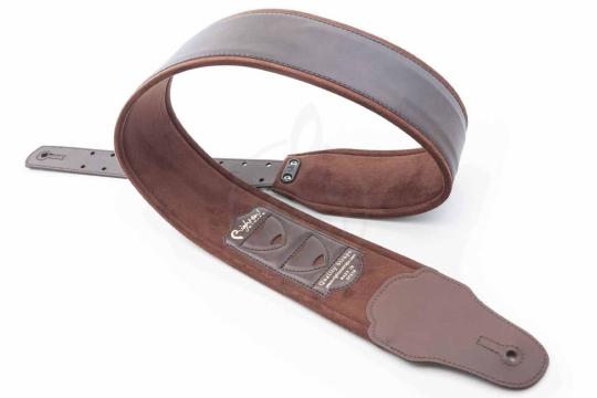 RightOn Straps Groove Fakey Brown - Ремень для гитары - фото 2 Ремень для гитары RightOn Straps Groove Fakey Brown - Ремень для гитары, Groove Fakey Brown в магазине DominantaMusic - фото 2