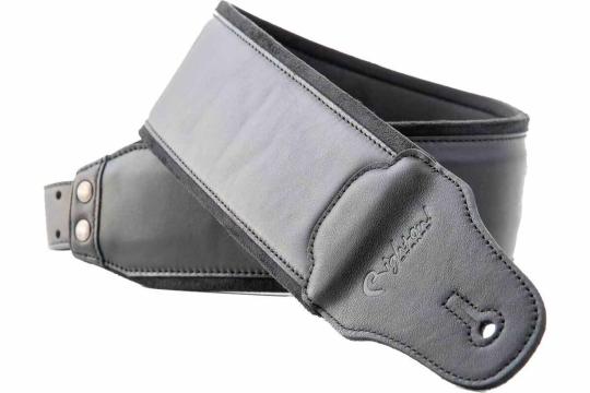 Ремень для гитары RightOn Straps Groove Smooth Black - Ремень для гитары кожаный,  Groove Smooth Black в магазине DominantaMusic - фото 2