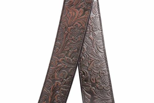 Ремень для гитары RightOn Straps Leathercraft Blackguard Black - Ремень для гитары,  Leathercraft Blackguard Black в магазине DominantaMusic - фото 3