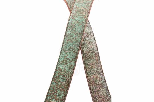 Ремень для гитары RightOn Straps Leathercraft Blackguard Teal - Ремень для гитары,  Leathercraft Blackguard Teal в магазине DominantaMusic - фото 5